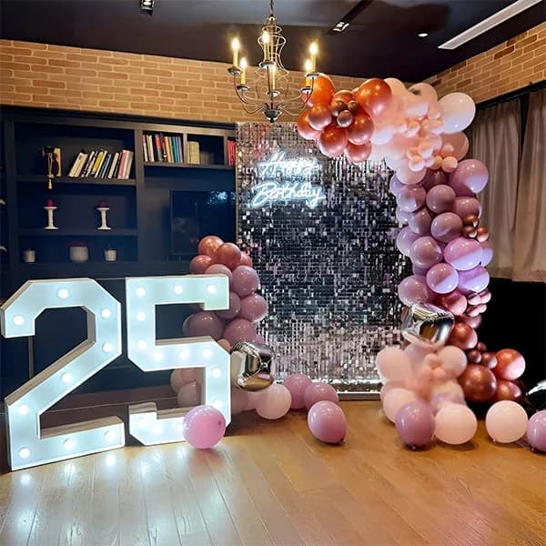 BalloonBazaar milestone celebration balloon decor installation