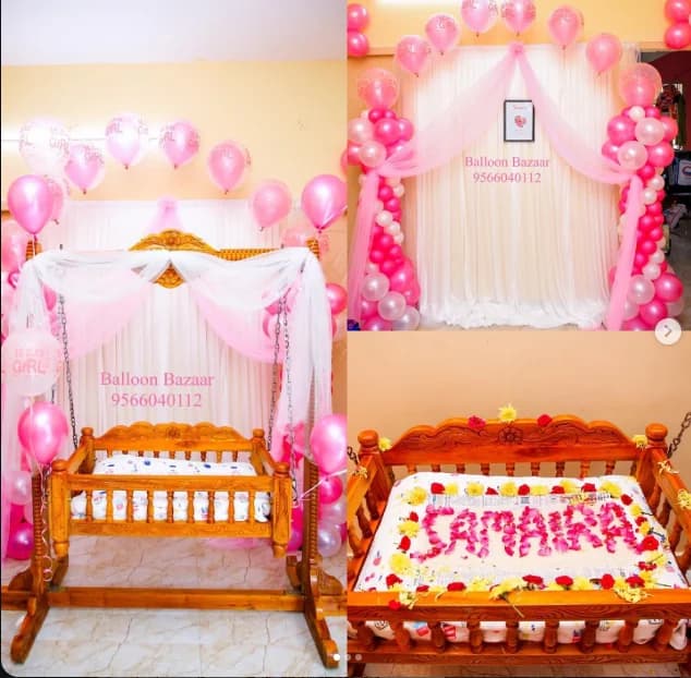 BalloonBazaar themed balloon decor installation